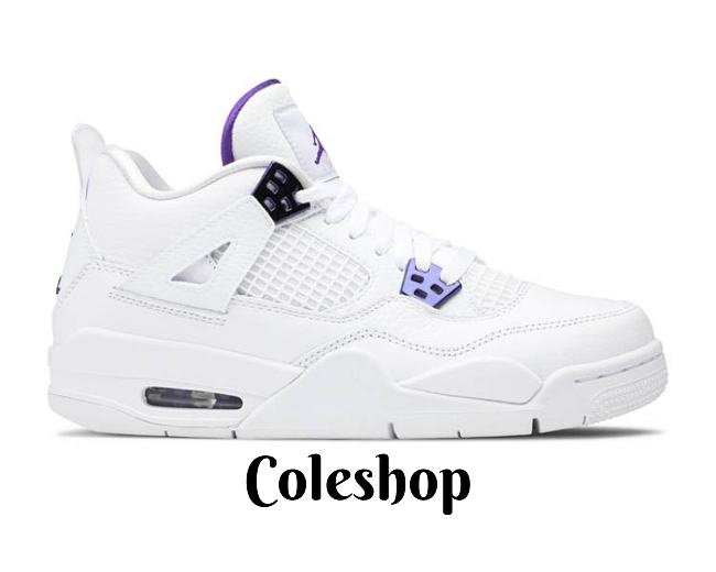 Air Jordan 4 Metallic Purple GS 408452-115 - 1