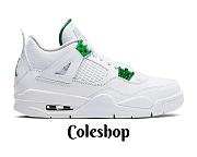 Air Jordan 4 Metallic Green GS 408452-113 - 1