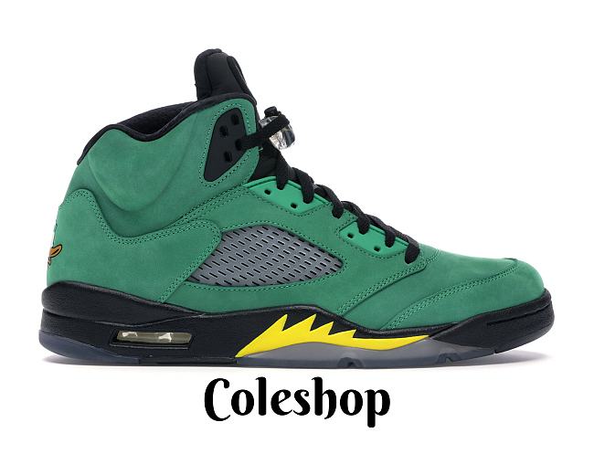 Air Jordan 5 Retro Oregon Ducks H013 MNJDLS 535 - 1