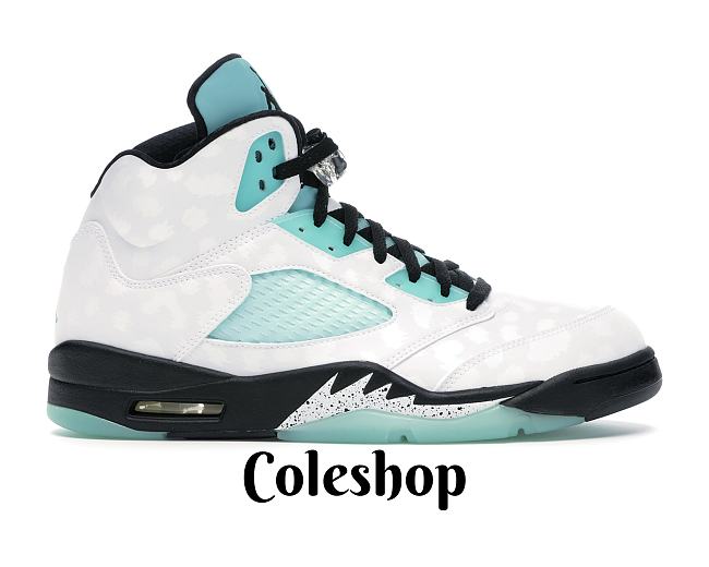 Air Jordan 5 Retro Island Green CN2932-100  - 1