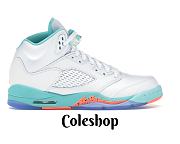 Air Jordan 5 Retro Light Aqua 440892-100  - 1