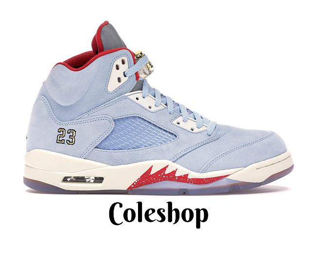 Air Jordan 5 Retro Trophy Room Ice Blue CI1899-400 - 1