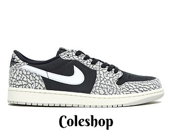 Air Jordan 1 Retro Low OG Black Cement CZ0790-001